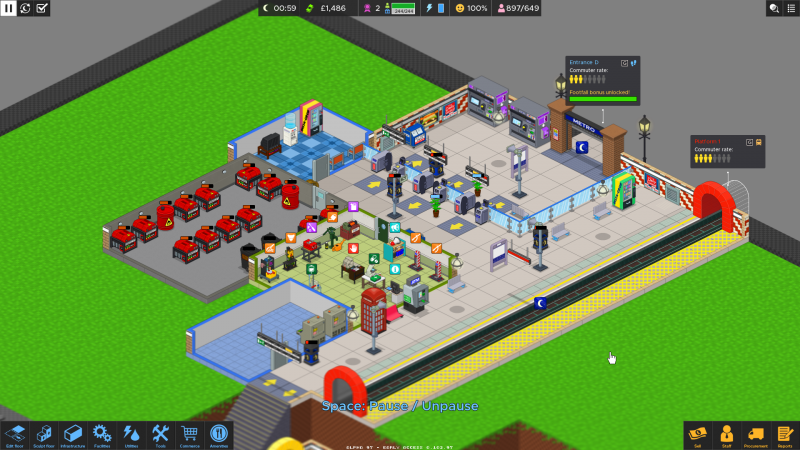 Walkthrough Overcrowd: A Commute 'Em Up